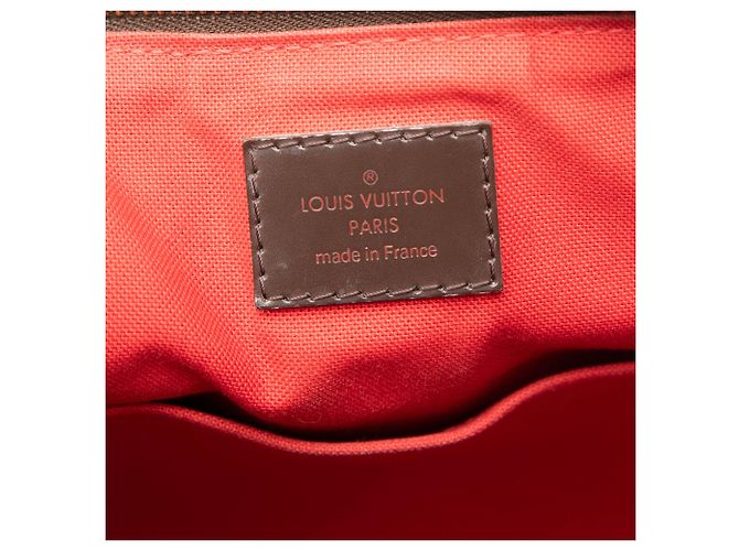 Louis Vuitton Brown Damier Ebene Siena MM Marrone - vista 5