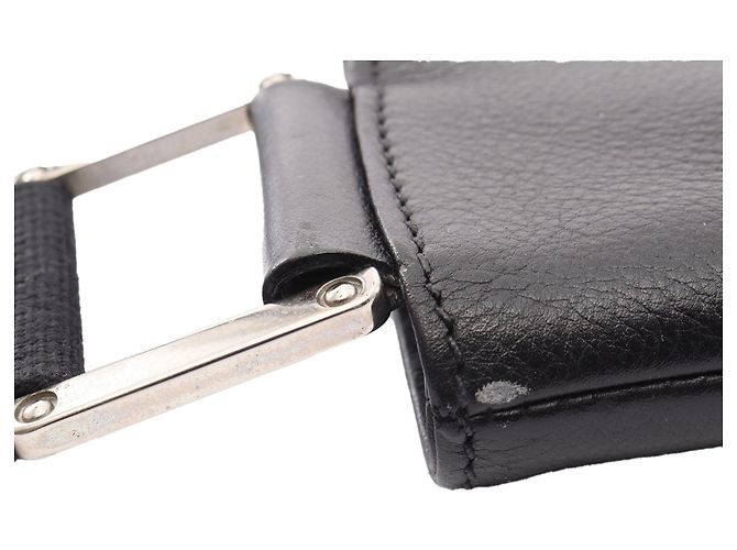 Borsa a tracolla Anagram LOEWE in pelle nera Nero - vista 9