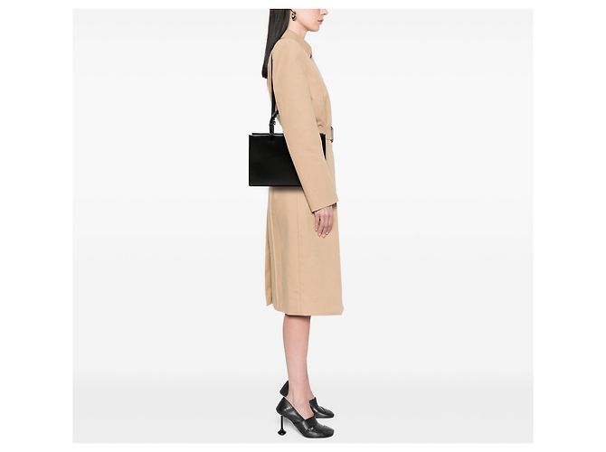 Tote Gucci Cinghiale Bamboo in pelle nera Nero - vista 6