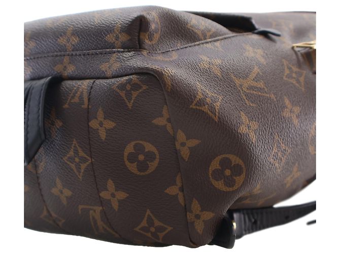 Louis Vuitton Brown Monogram Palm Springs PM Marrone - vista 9