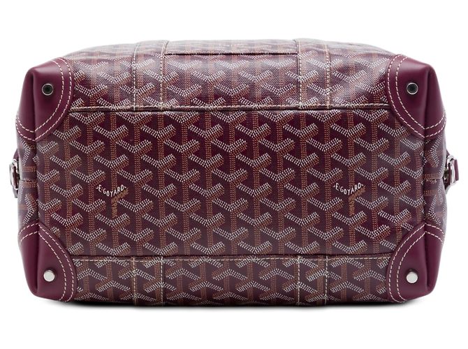 Goyard Red Goyardine Boeing 30 Rosso Bordò - vista 3