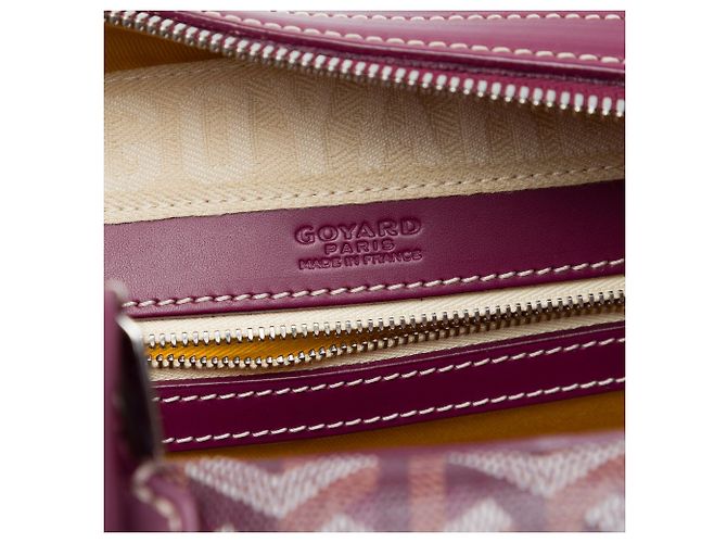 Goyard Red Goyardine Boeing 30 Rosso Bordò - vista 5