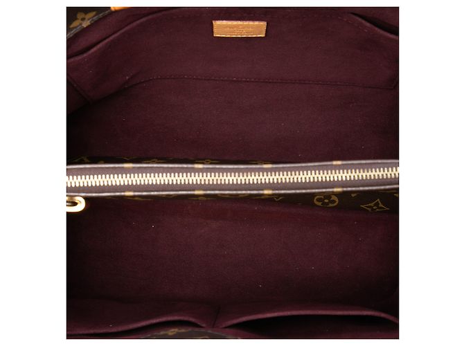 Louis Vuitton Brown Monogram Montaigne GM Braun - Ansicht 4