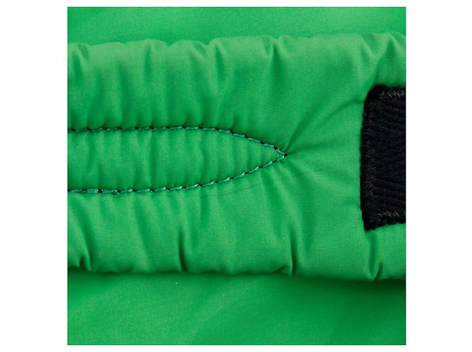Zaino Valentino Rockstud in nylon verde - vista 11