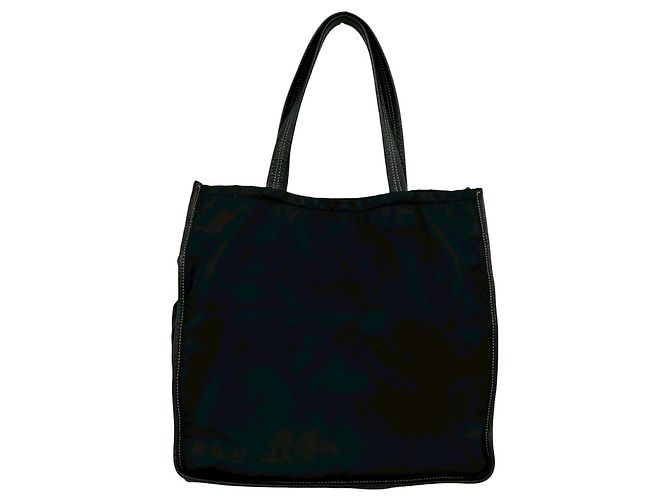 Tote Prada in Tessuto Nero - vista 2