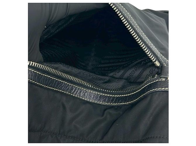 Tote Prada in Tessuto Nero - vista 4