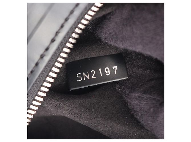 Louis Vuitton Space Speedy 25 in pelle di vitello nera Nero - vista 5