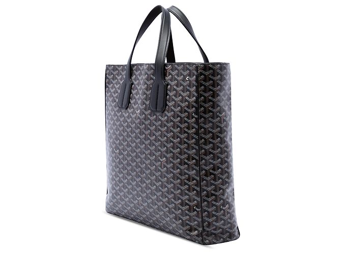 Goyard Black Goyardine Voltaire III Nero - vista 2