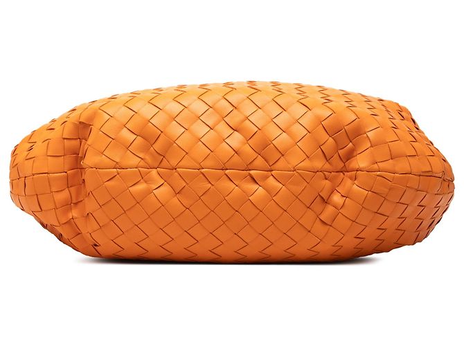 Bottega Veneta Orange Small Nappa Intrecciato Jodie Arancione - vista 3