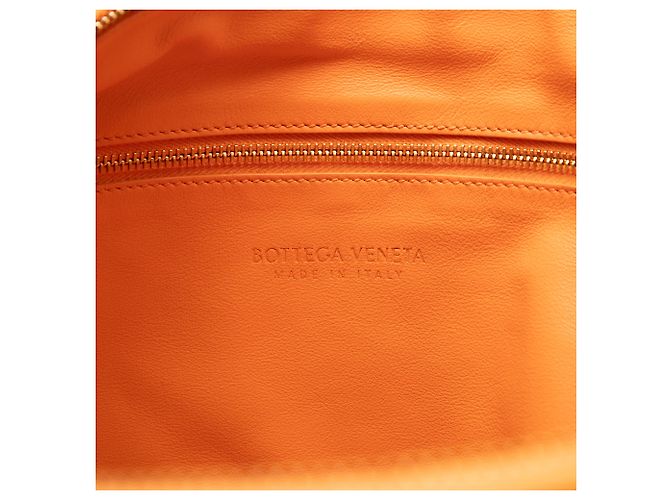 Bottega Veneta Orange Small Nappa Intrecciato Jodie Arancione - vista 5