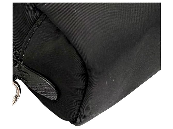 Pochette Prada Mini Re-Nylon Nera Nero - vista 12