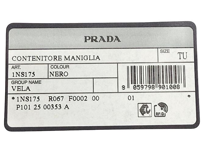 Pochette Prada Mini Re-Nylon Nera Nero - vista 14