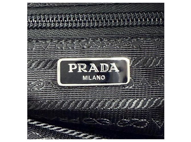 Pochette Prada Mini Re-Nylon Nera Nero - vista 6