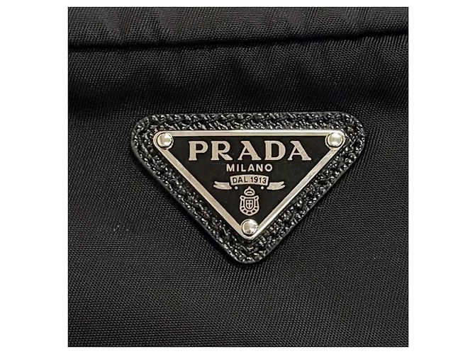 Pochette Prada Mini Re-Nylon Nera Nero - vista 7