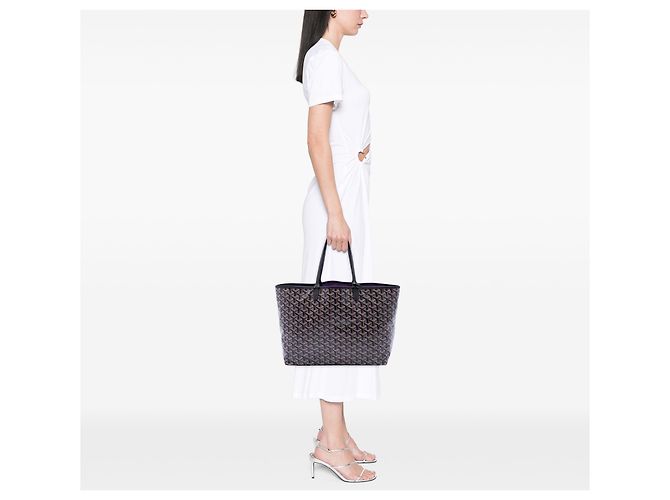 Goyard Black Goyardine Claire Voie Saint Louis PM - vista 6
