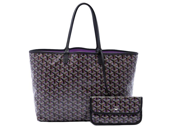 Goyard Black Goyardine Claire Voie Saint Louis PM - vista 7