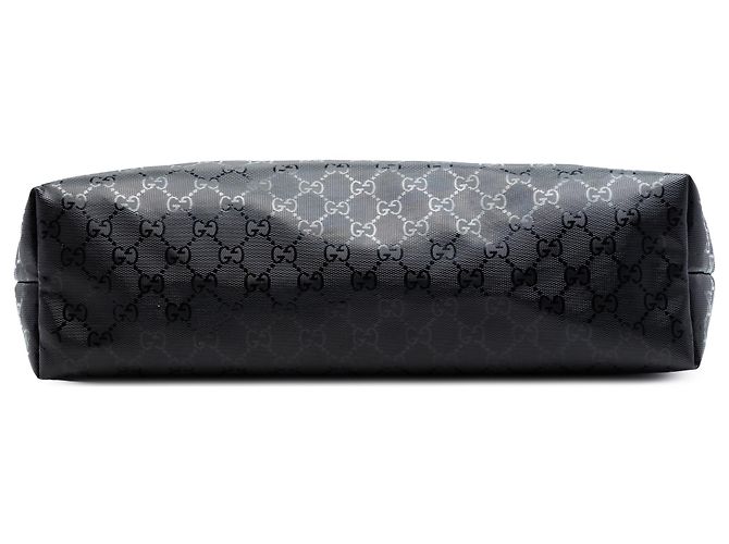 Tote Gucci Medium GG Stampata Nera Nero - vista 3