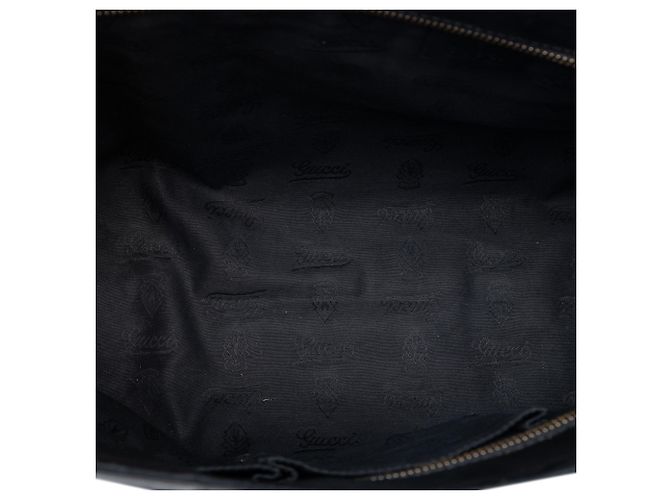 Tote Gucci Medium GG Stampata Nera Nero - vista 4