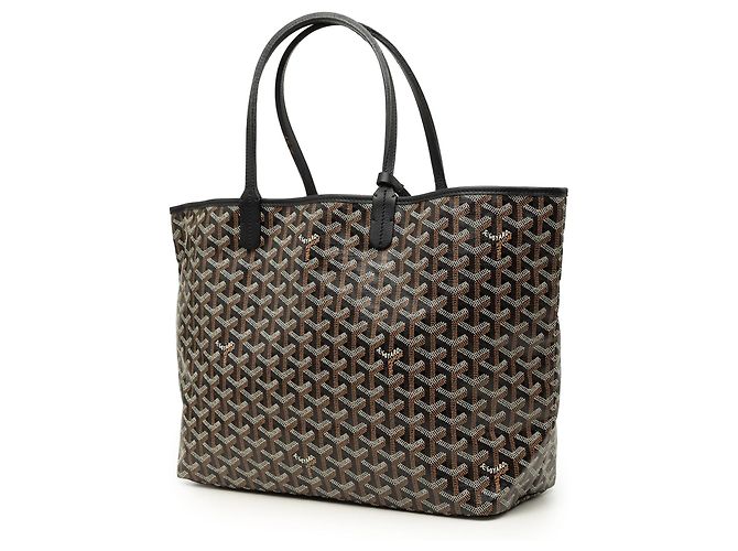 Goyard Black Goyardine Saint Louis PM Nero - vista 2
