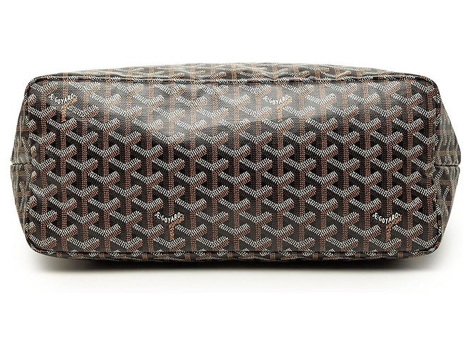 Goyard Black Goyardine Saint Louis PM Nero - vista 3