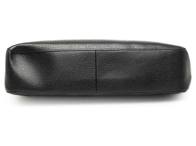 Bamboo Tote Gucci in pelle di maiale nera con bambù Nero - vista 3
