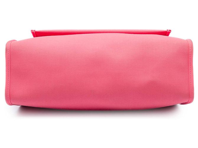 Hermès Pink Toile Herbag Zip 31 Rosa - vista 3
