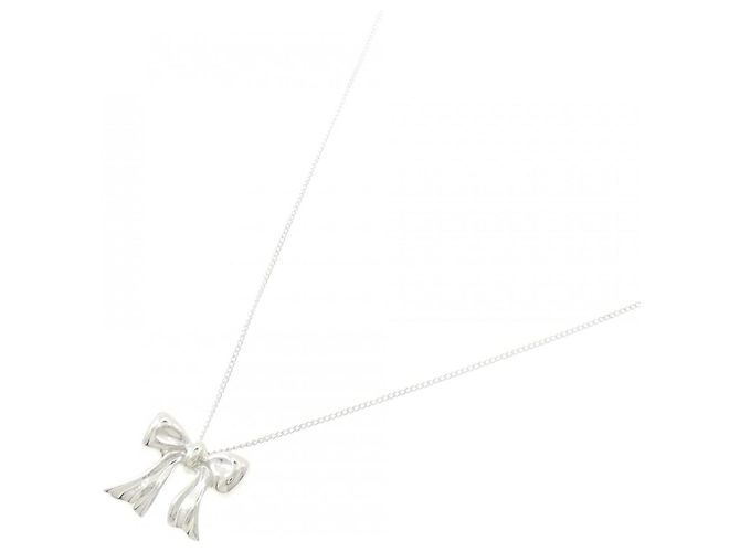 Tiffany & Co Collar Lazo Tiffany Blue Box Plata - vista 2