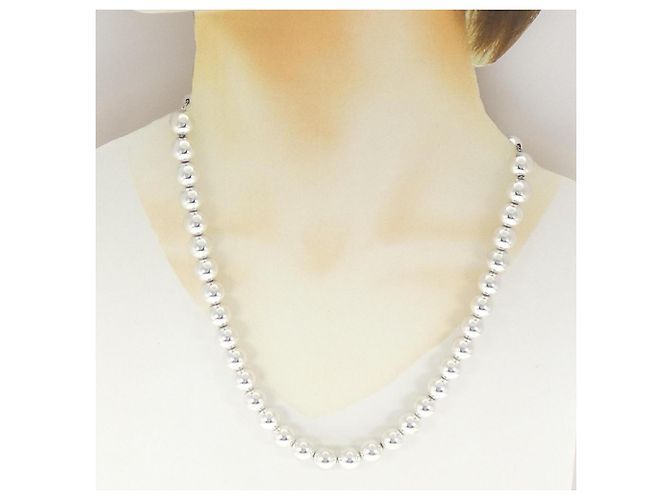 Tiffany & Co Collana Tiffany Ball Argento - vista 5