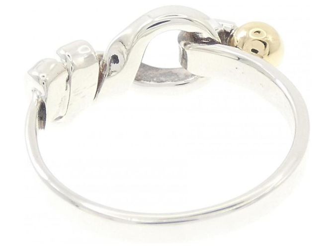 Anello Tiffany & Co. Flat Wire Love Knot Argento D'oro - vista 3
