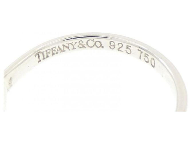 Anello Tiffany & Co. Flat Wire Love Knot Argento D'oro - vista 4