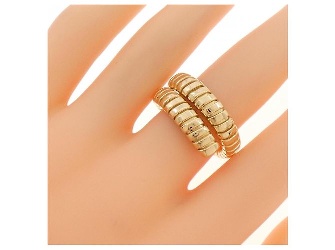 Bulgari Bvlgari Tubogas Ring aus 18K Gelbgold - Ansicht 5