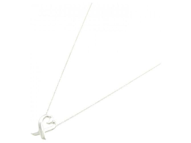 Tiffany & Co Collana Tiffany Loving Heart Small Argento - vista 2
