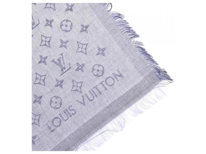 Stola Essential Monogram Louis Vuitton Marrone Monogramma - vista 2
