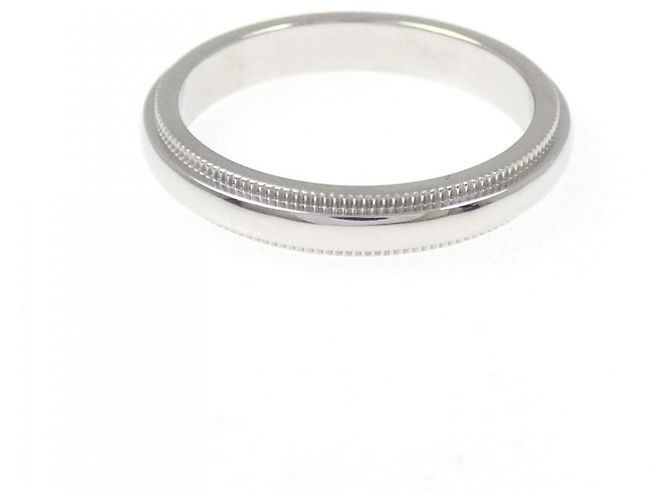 Tiffany & Co. Milgrain Band Ring Silber - Ansicht 2