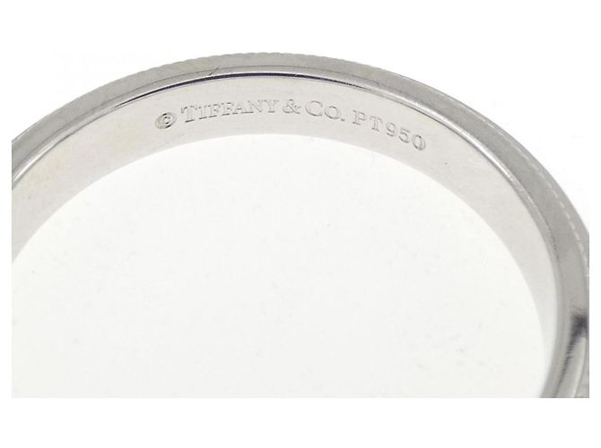 Tiffany & Co. Milgrain Band Ring Silber - Ansicht 3