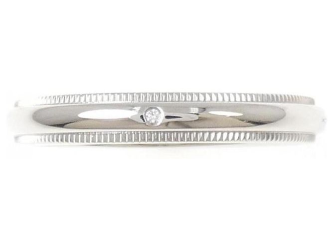 Tiffany & Co. Milgrain Band Ring Silber - Ansicht 2