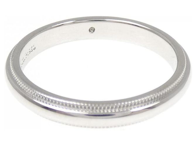 Tiffany & Co. Milgrain Band Ring Silber - Ansicht 3