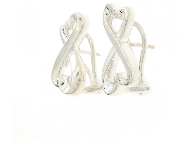 Tiffany & Co Orecchini Tiffany Loving Heart Argento - vista 2