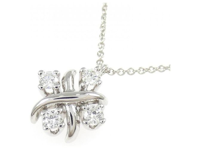 Collana Tiffany & Co. Ling Argento - vista 3
