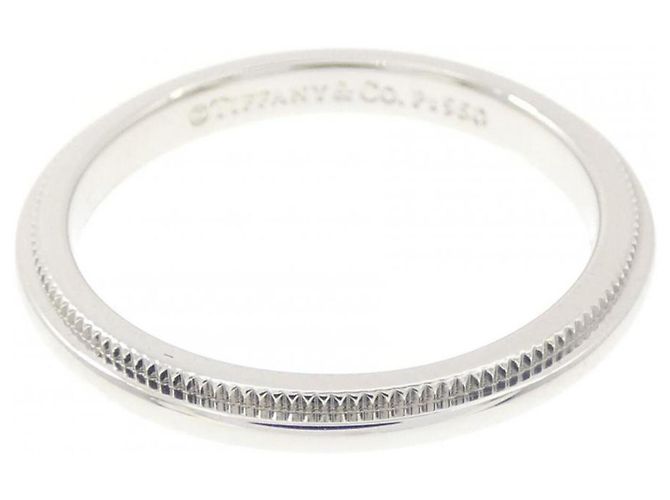 Tiffany & Co. Milgrain Band Ring Silber - Ansicht 2