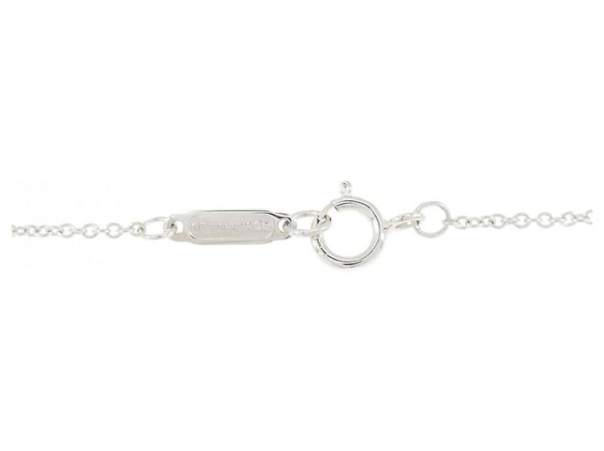 Tiffany & Co Collana Mini Cuore Tiffany Metro Argento - vista 5