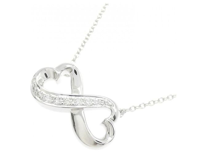 Tiffany & Co Collana Tiffany Double Loving Heart D'oro - vista 3