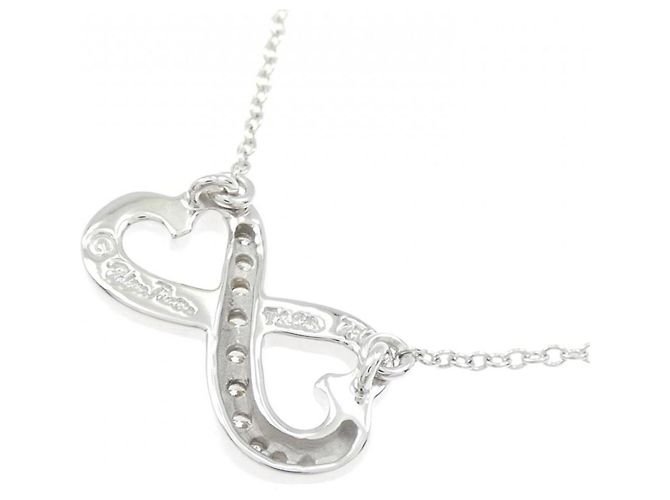 Tiffany & Co Collana Tiffany Double Loving Heart D'oro - vista 4