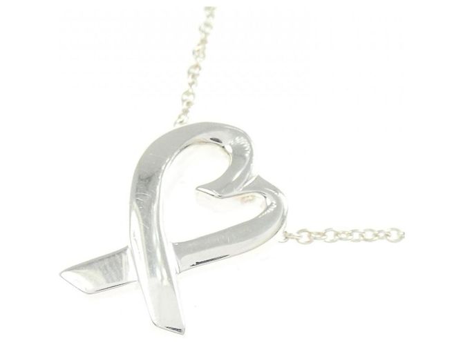 Tiffany & Co Collana Tiffany Loving Heart Small Argento - vista 3