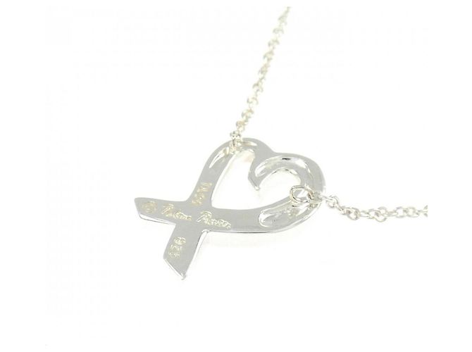 Tiffany & Co Collana Tiffany Loving Heart Small Argento - vista 4