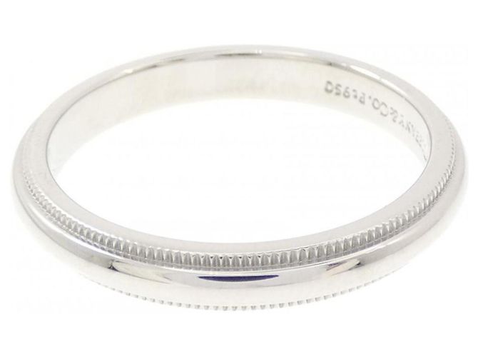 Tiffany & Co. Milgrain Band Ring Silber - Ansicht 2