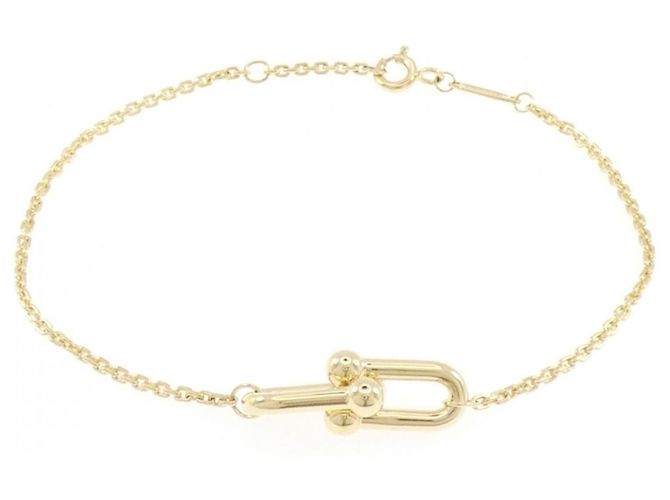 Tiffany & Co Bracciale Tiffany Double Link D'oro - vista 2