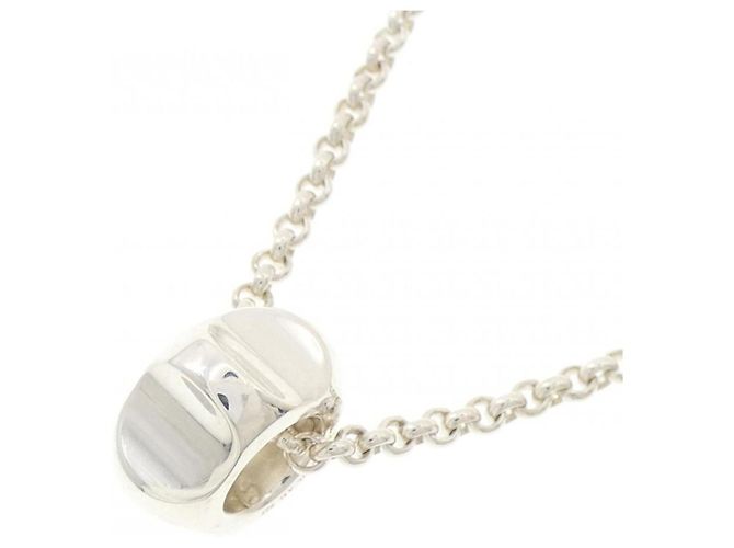 Collier de perles Tiffany & Co. Paloma Groove Argenté - vue 3