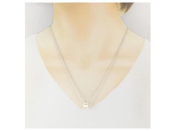 Collier de perles Tiffany & Co. Paloma Groove Argenté - vue 6