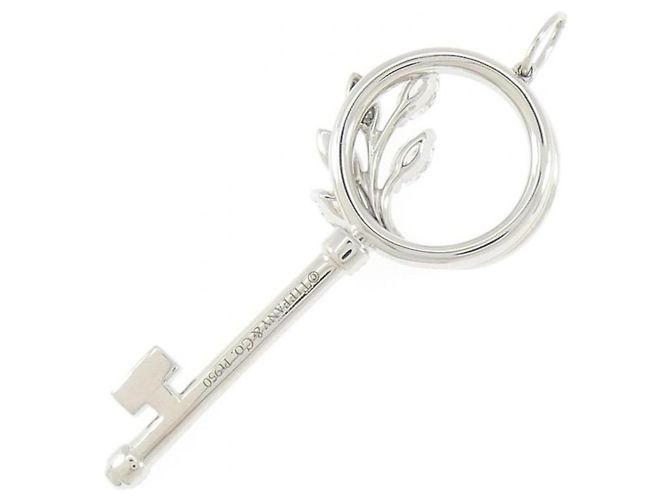 Tiffany & Co Pendente Chiave Cerchio Tiffany Victoria Vine - vista 2